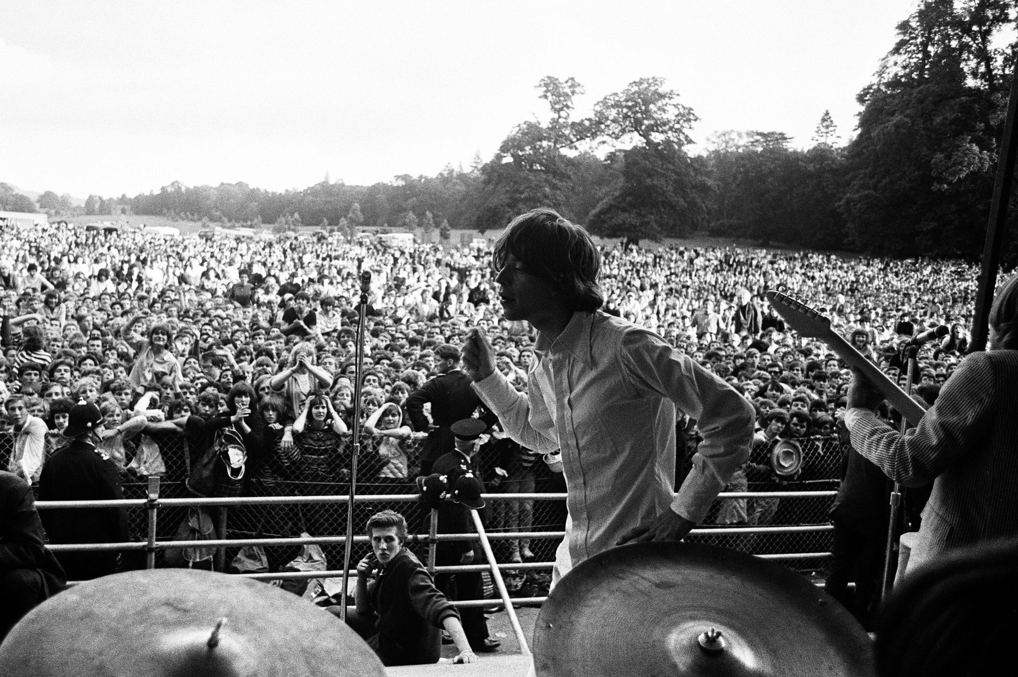 the rolling stones at longleat, home of lord bath