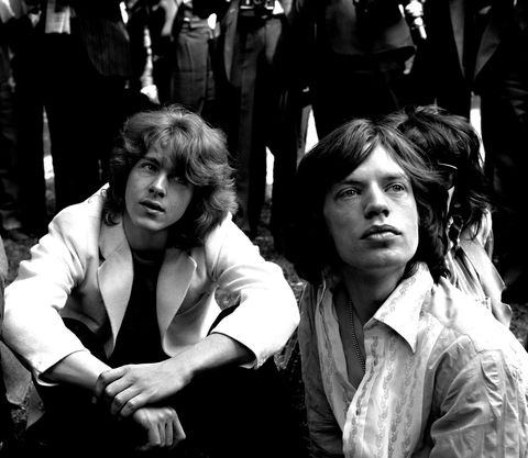 mick jagger with mick taylor june 1969