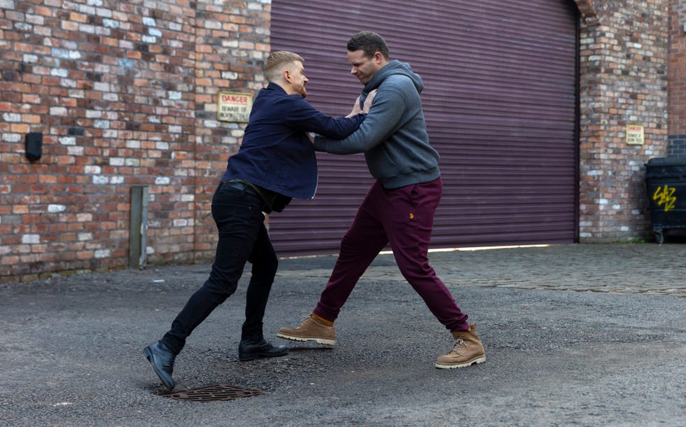 mick micahelis, gary windass, coronation street