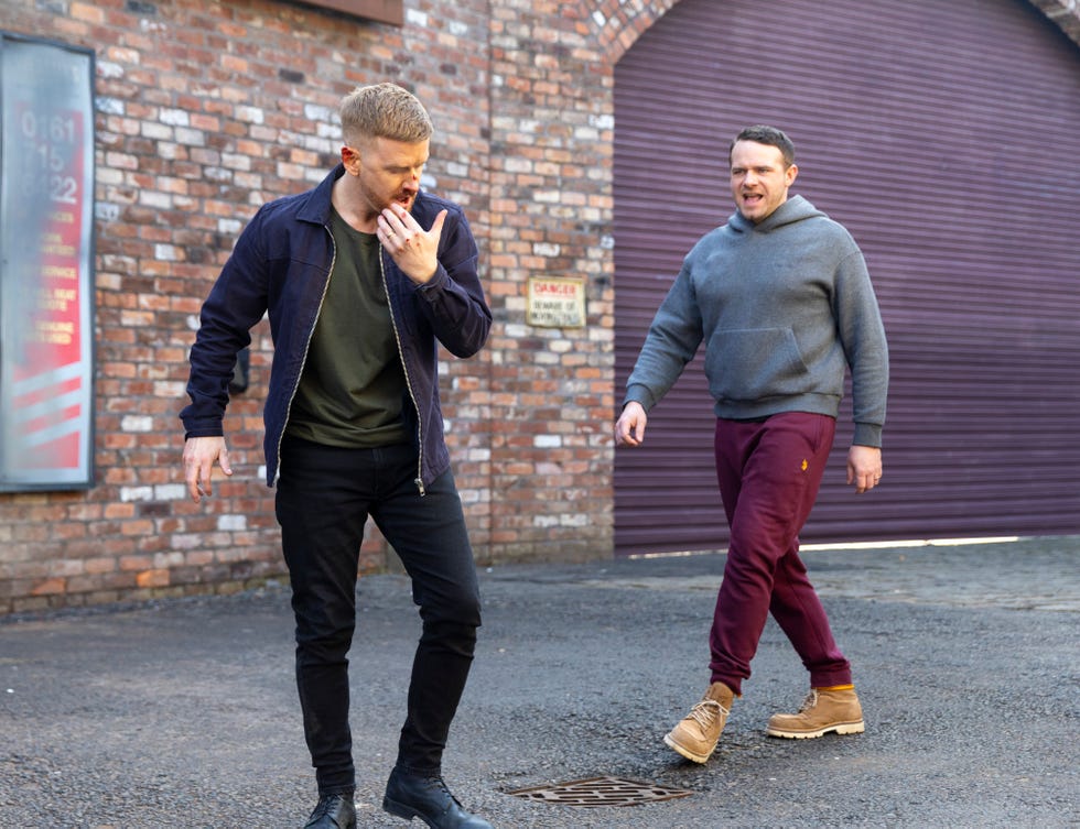 mick micahelis, gary windass, coronation street