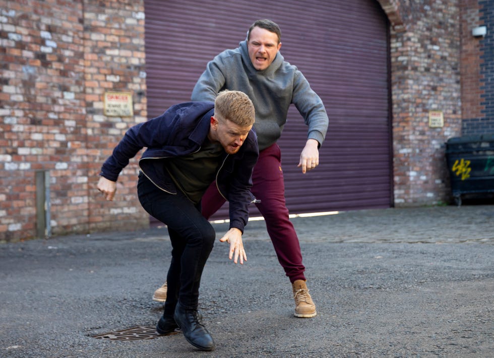 mick micahelis, gary windass, coronation street