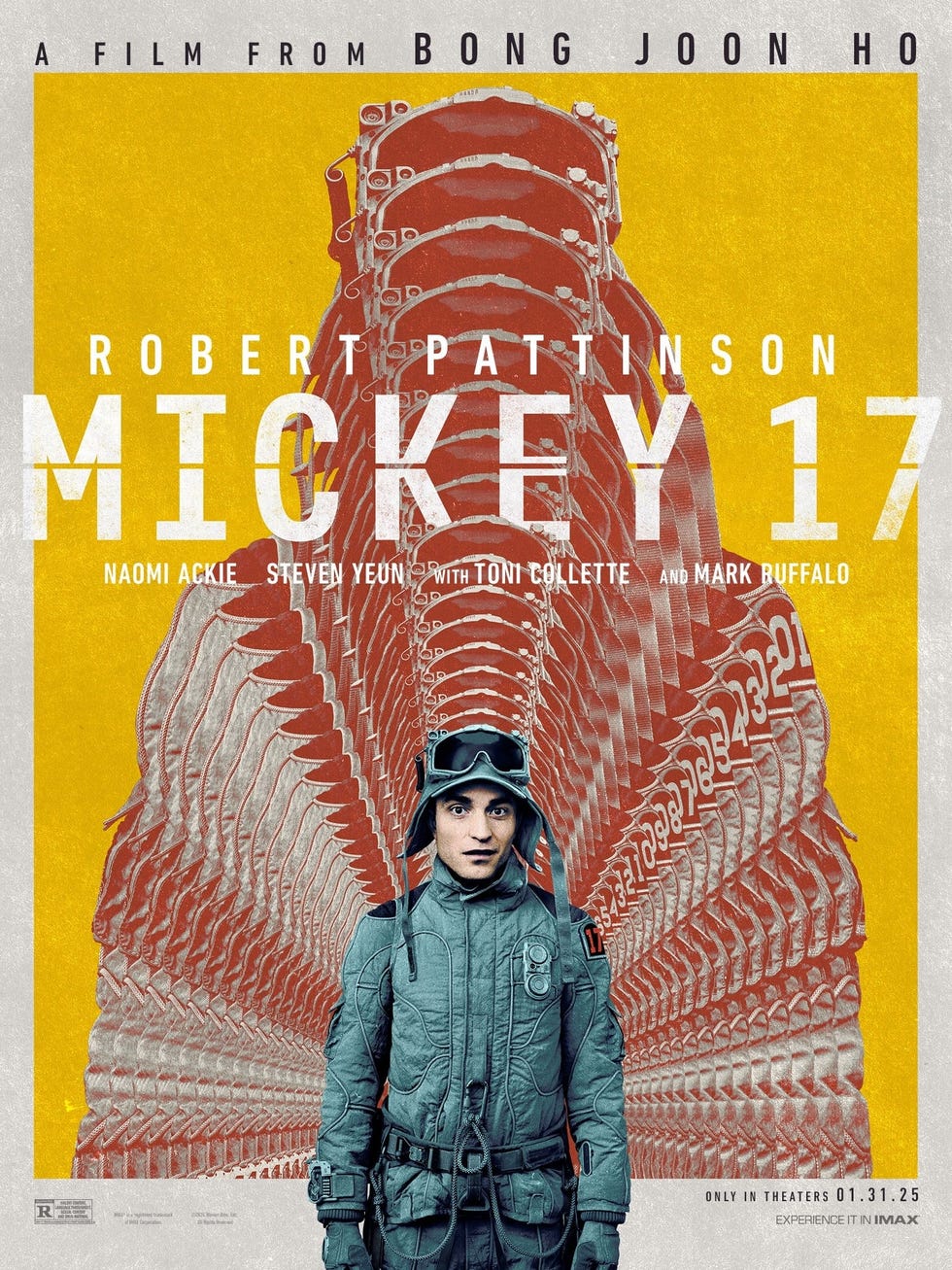 promotional poster for the film mickey 17