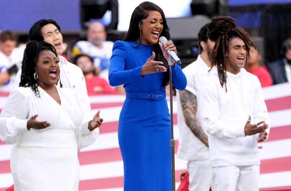 Review: Mickey Guyton's national anthem at Super Bowl 2022