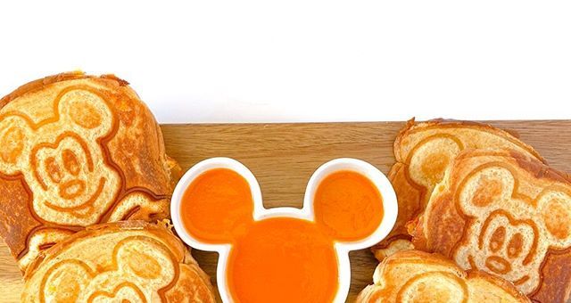Mickey Mouse Grilled Cheese Is So Easy In This Waffle Iron