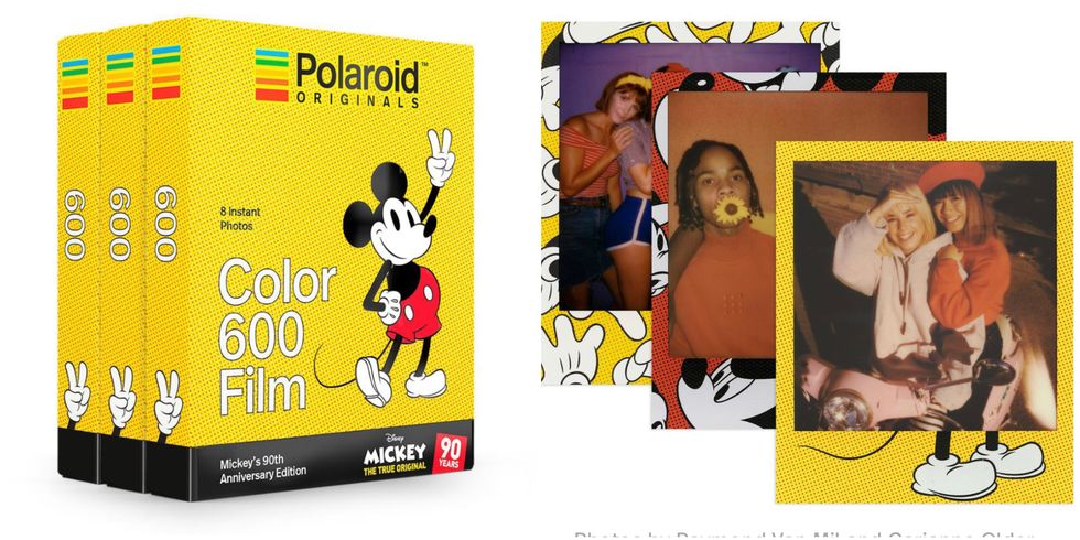 Polaroid,米奇,90週年,拍立得