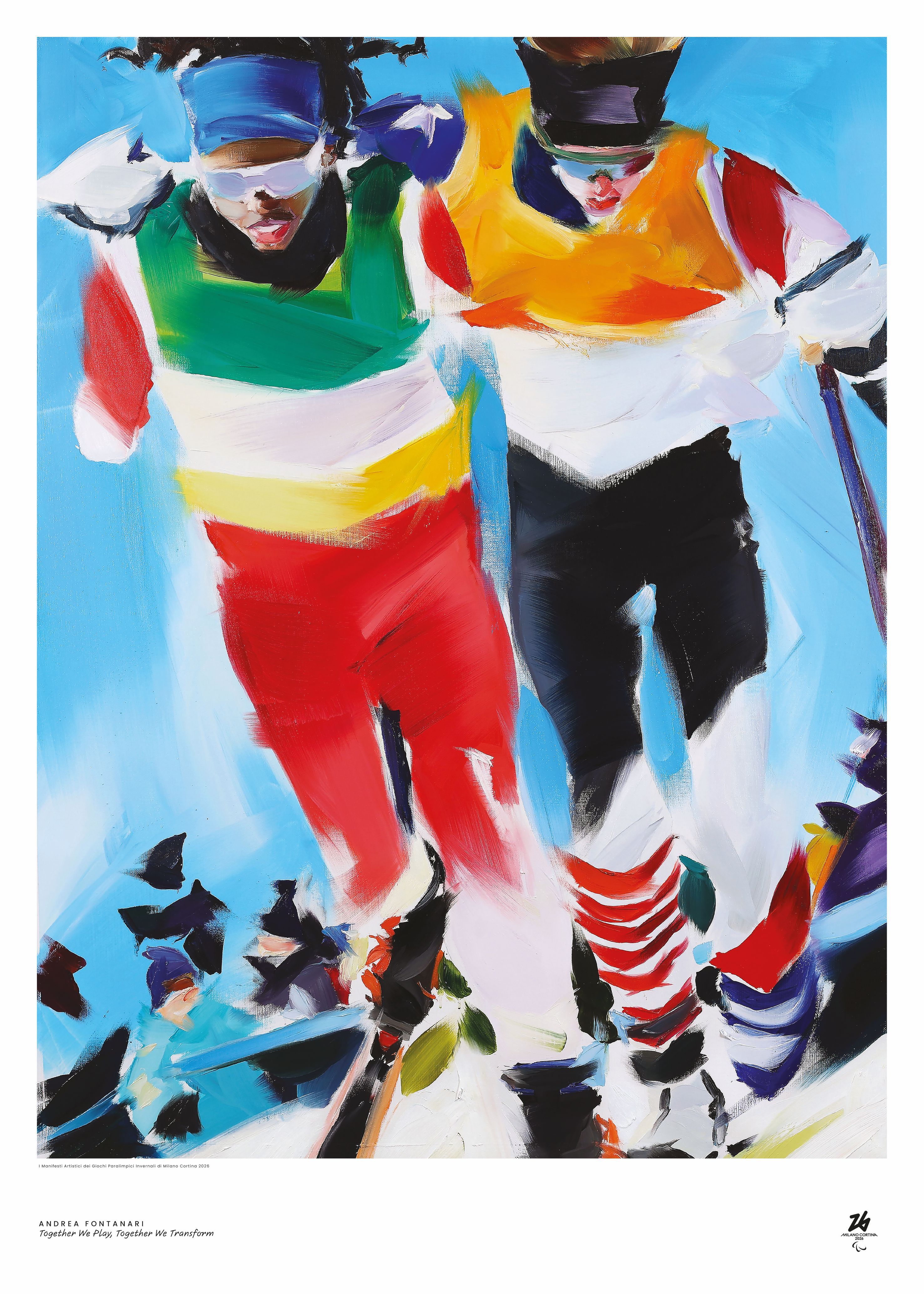 ミラノ・コルティナ2026オリンピック＆パラリンピック公式アート