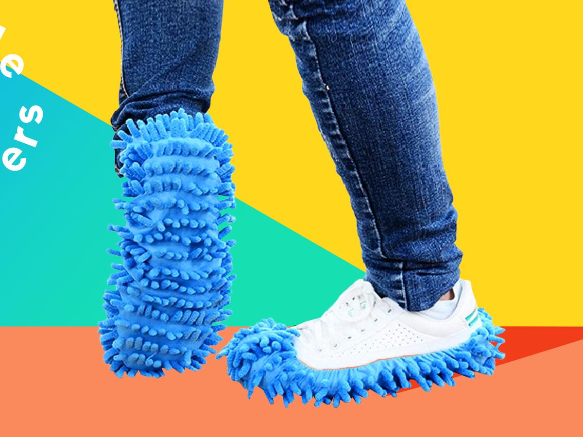 6 Clever Items 12/28/23 - Microfiber Mop Slippers