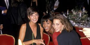 linda evangelista, naomi campbell, and christy turlington photo by ron galellaron galella collection via getty images