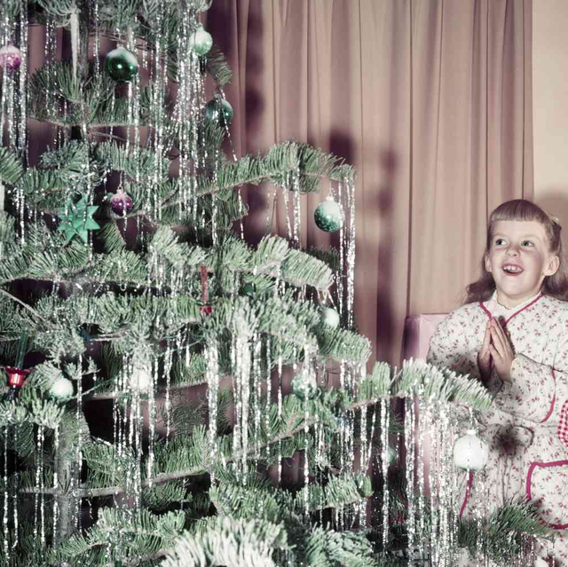 kerstboom versieren met klatergoud