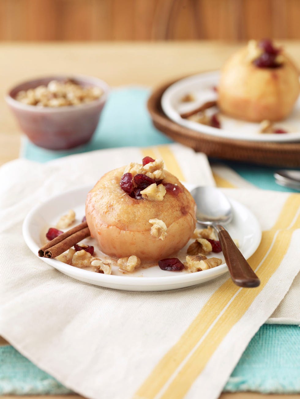 microwave "baked" apples