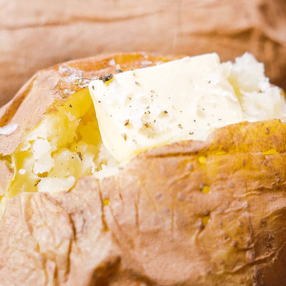 microwave baked potato