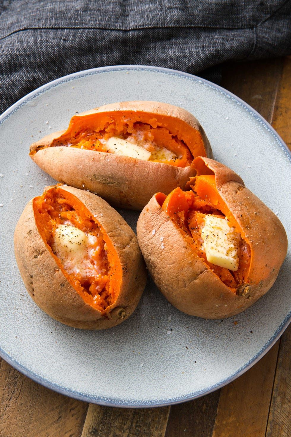 how to microwave a sweet potato