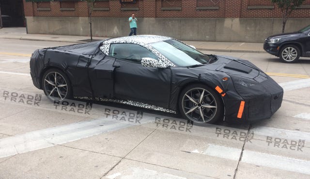 Mid-Engine C8 Corvette Spy Photos - New 2018 C8 Corvette Photos