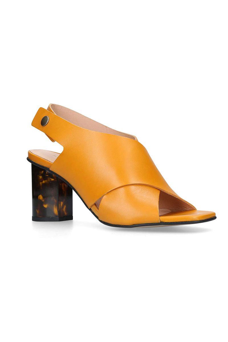 Mustard best sale mid heels