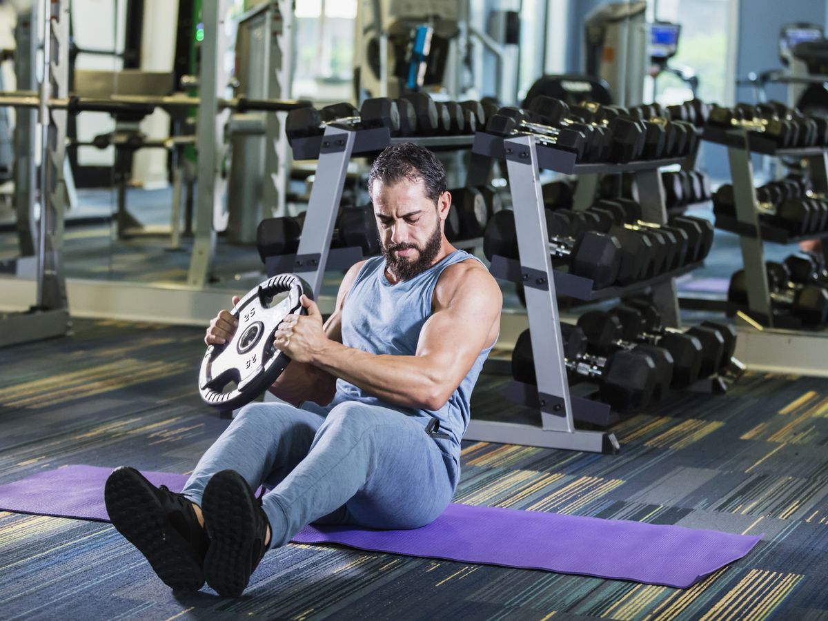 5 Core Exercises for Men Over 60 : Senior Fitness 