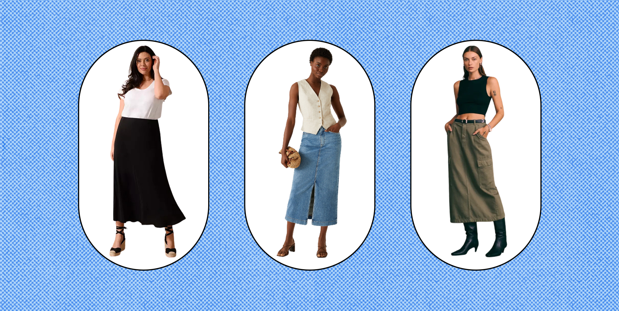 Denim Midi Skirts | Mid length denim skirts | Next Official Site-as247.edu.vn