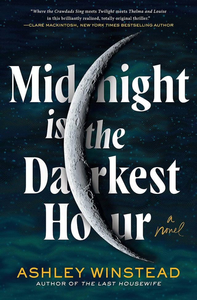 cover of midnight is the darkest hour by ashley winstead