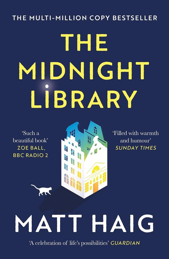 cover of the midnight library by matt haig