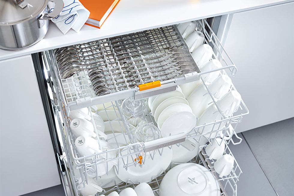 Dishwasher, Major appliance, Shelf, Kitchen appliance, Room, Kitchen, Home appliance, 
