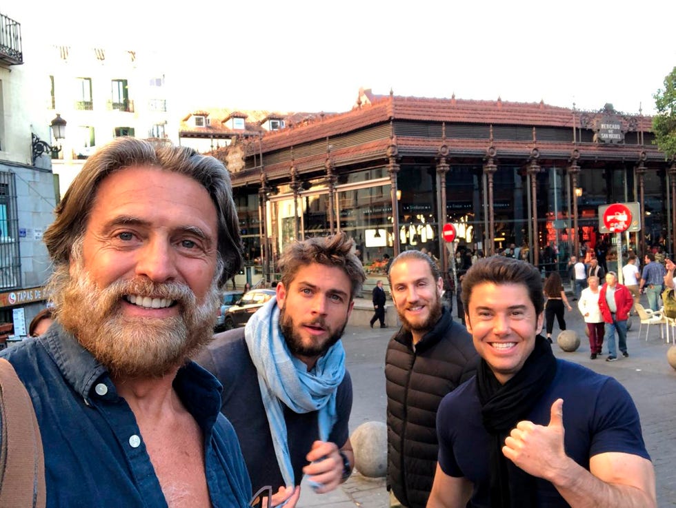 Juan Soler en la peli Niño Dios