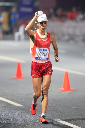 Miguel Ángel López, 20km marcha, Doha 2019