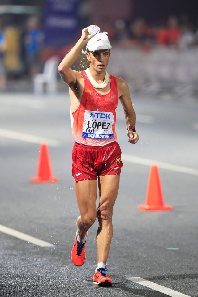 Miguel Ángel López, 20km marcha, Doha 2019