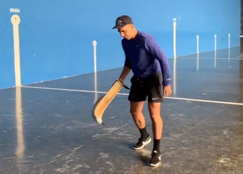 Miguel Ángel Silvestre. Jai Alai
