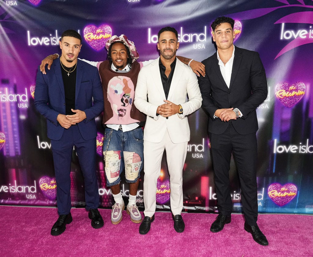 The ‘Love Island’ Guys’ Reunion Fashion Was Chaotic—and Entirely On-Brand