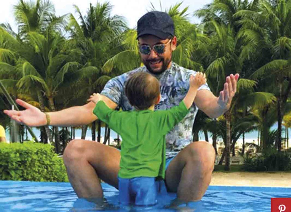 La foto favorita de Miguel Poveda con su hijo Ángel