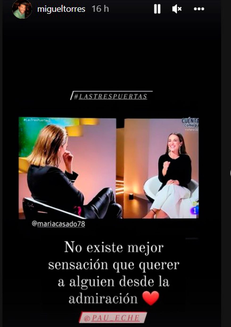 paula echevarría habla sobre la maternidad con maría casado