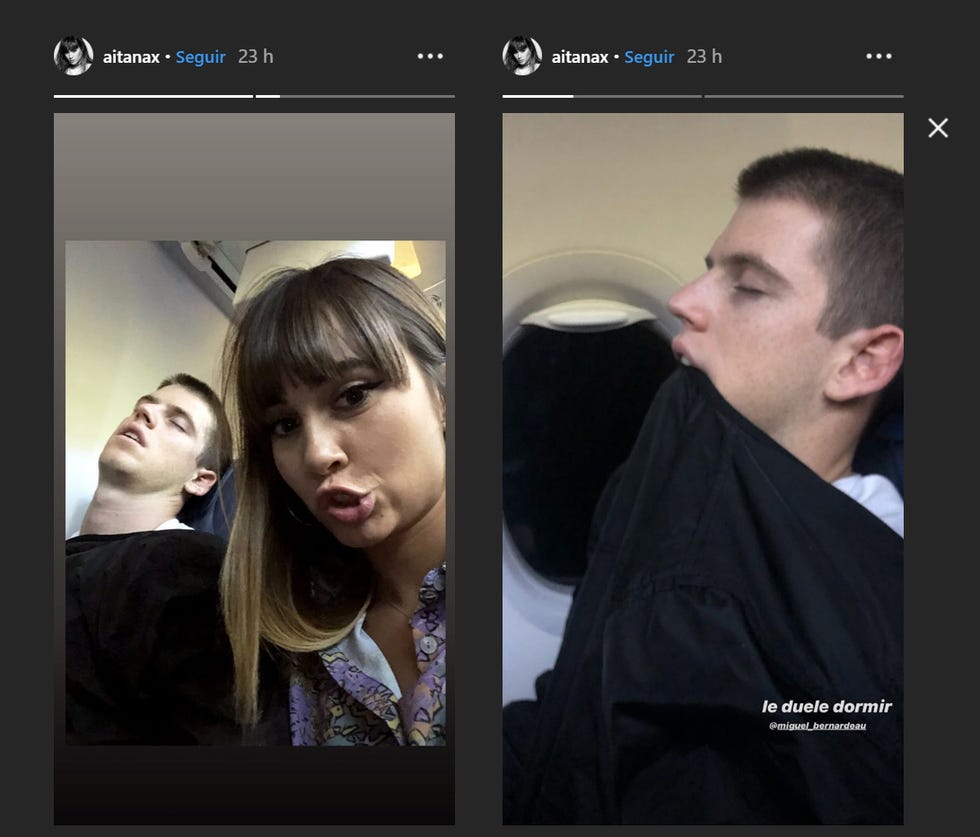 Aitana Ocaña, Miguel Bernardeau, Aitana y Miguel Bernardeau, Aitana y Miguel, AitanaX, Aitana novio, Aitana OT novio, Miguel Bernardeau dormido
