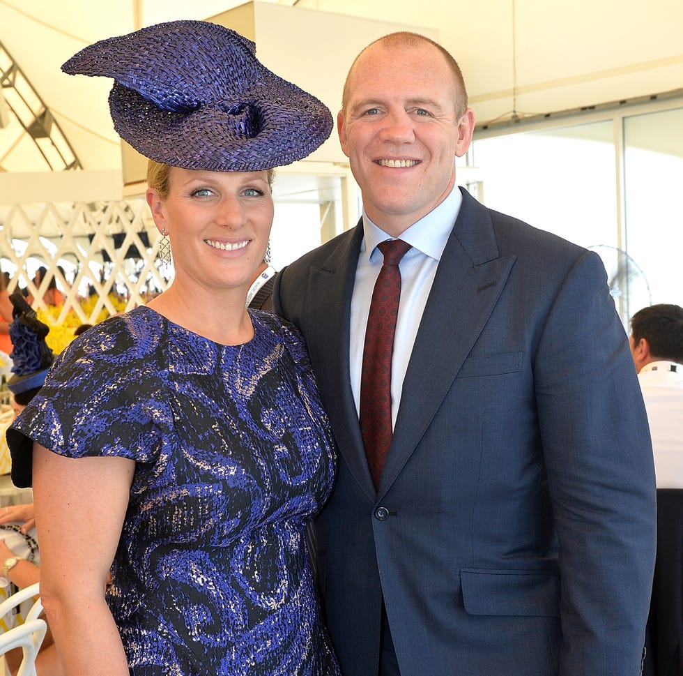 Mike and Zara Tindall 