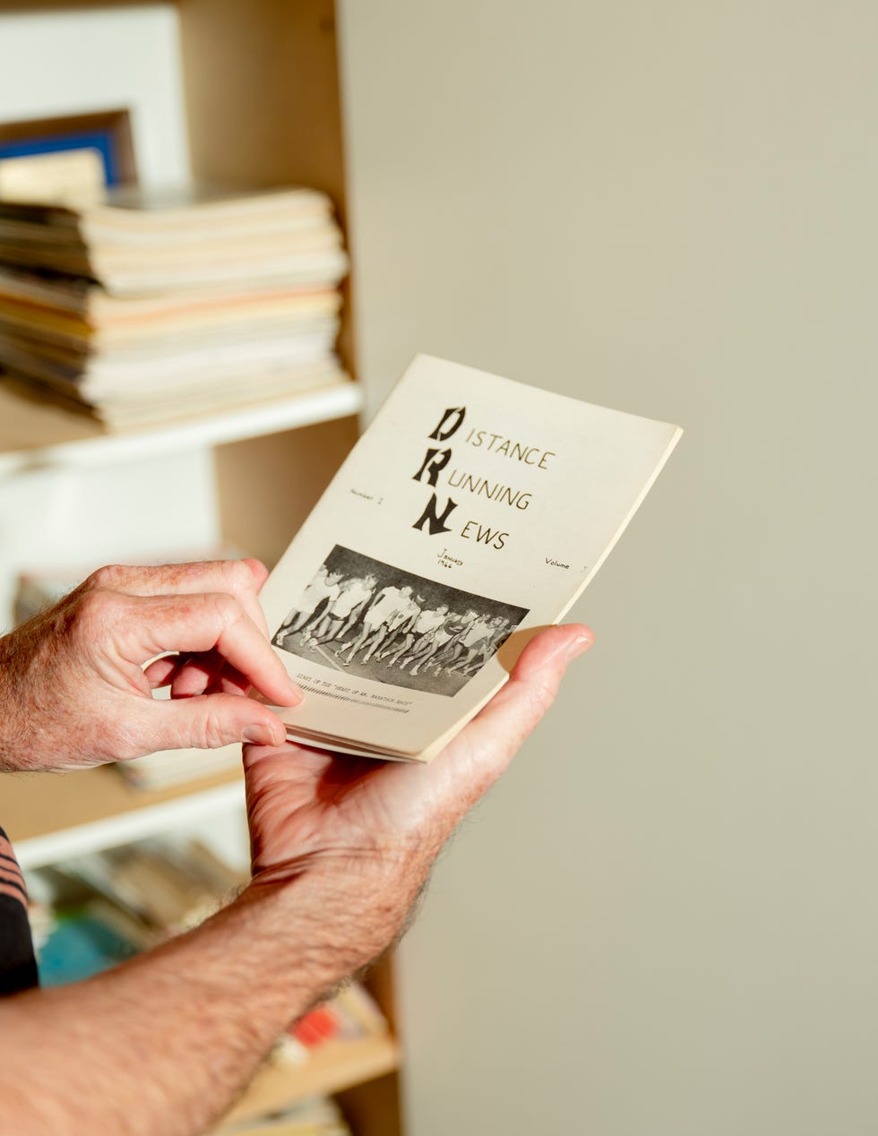 the first issue of distance running news, which became ﻿runner’s world