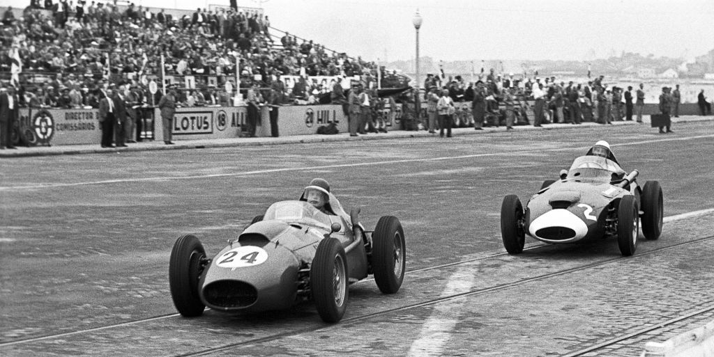 Mike Hawthorn, Stirling Moss, Grand Prix Of Portugal