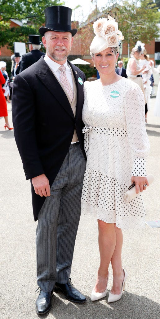 zara and mike tindall royal ascot