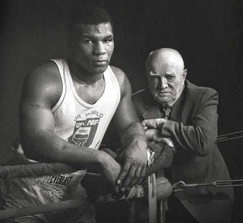 boxer mike tyson, trainer cus d'amato