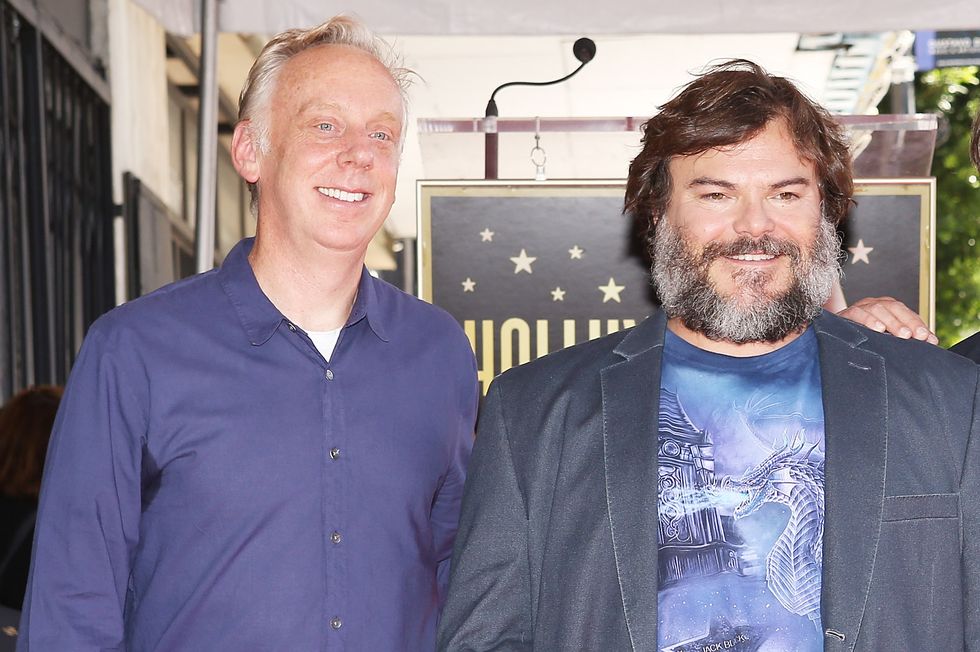 jack black honored with star on the hollywood walk of fame