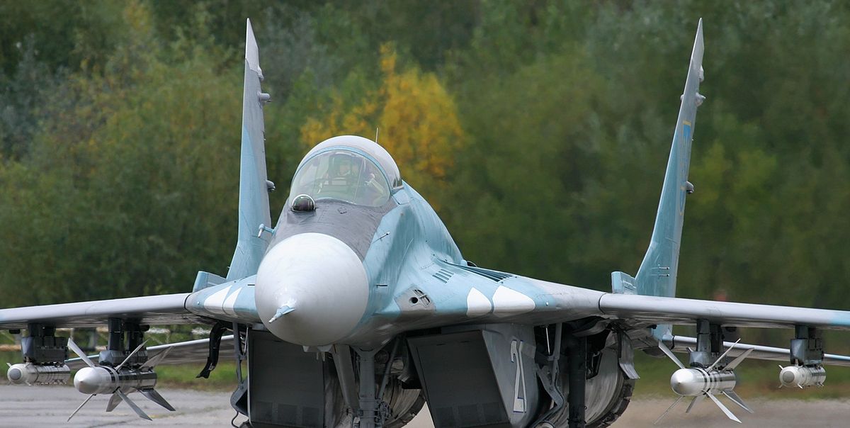 A Drunk Driver Wiped Out a Ukrainian MiG-29 Fighter Jet