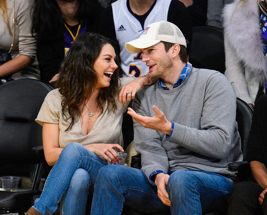 1024px x 768px - Mila Kunis reveals a big disagreement she had with husband Ashton Kutcher