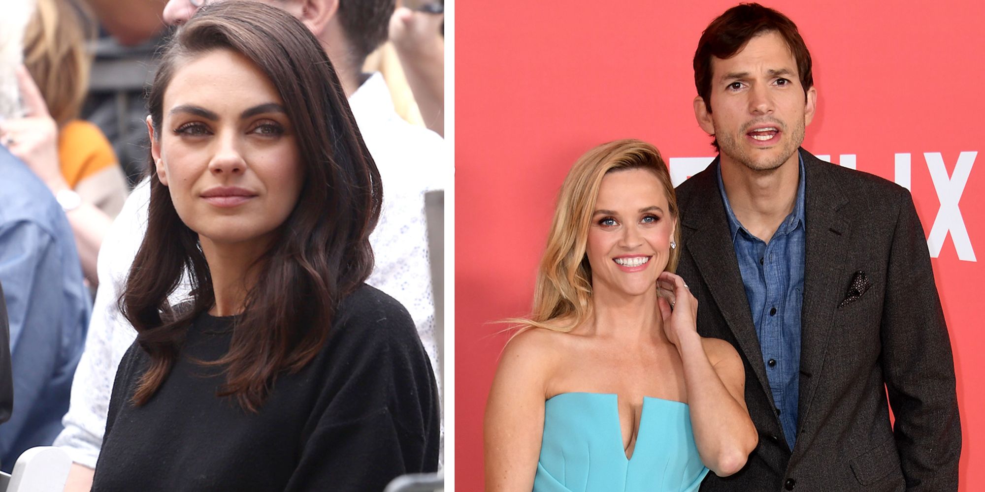 Naked Reese Witherspoon Handjob - Mila Kunis Reacts to Ashton Kutcher and Reese Witherspoon's Awkward  Red-Carpet Photos