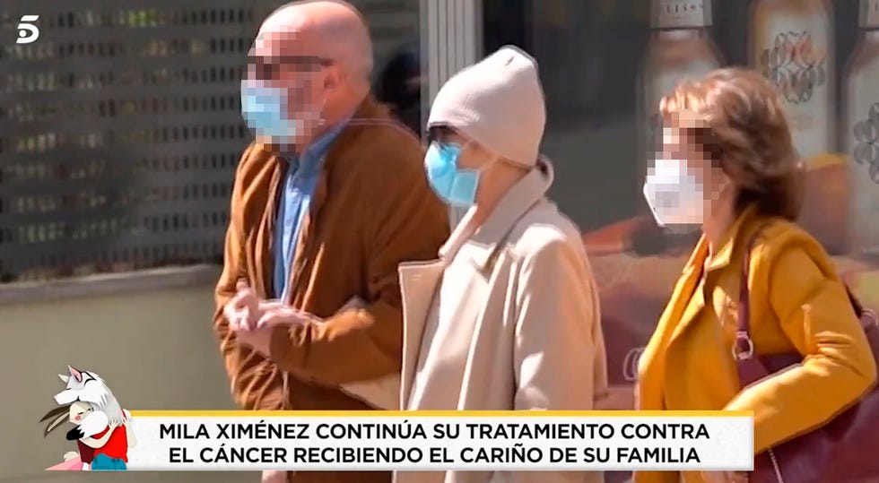 primeras imágenes de mila ximénez tras recibir el alta hospitalaria