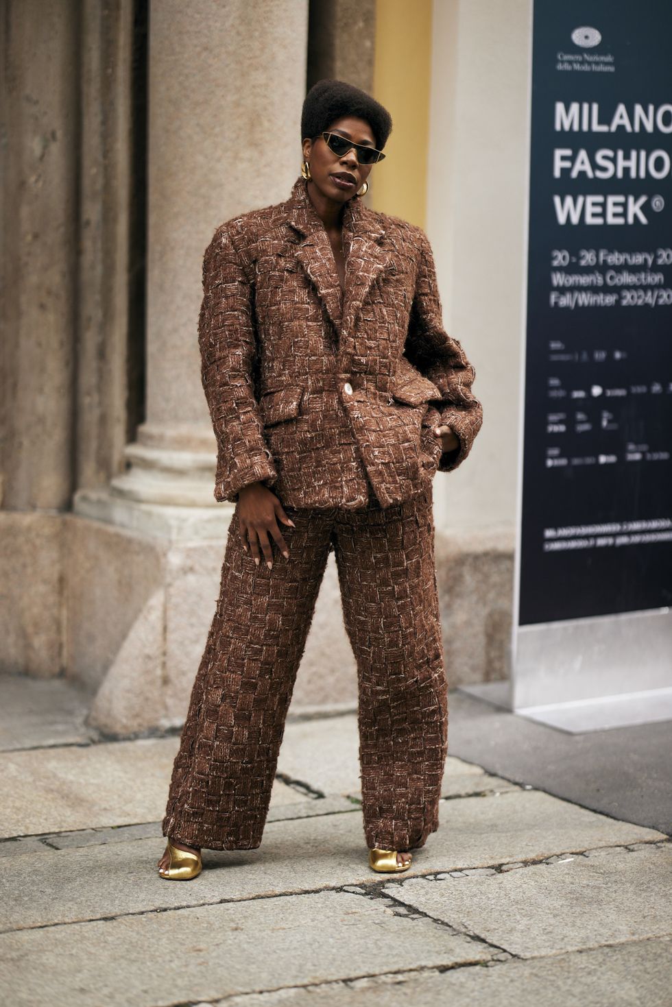milan fashion week street style aw24