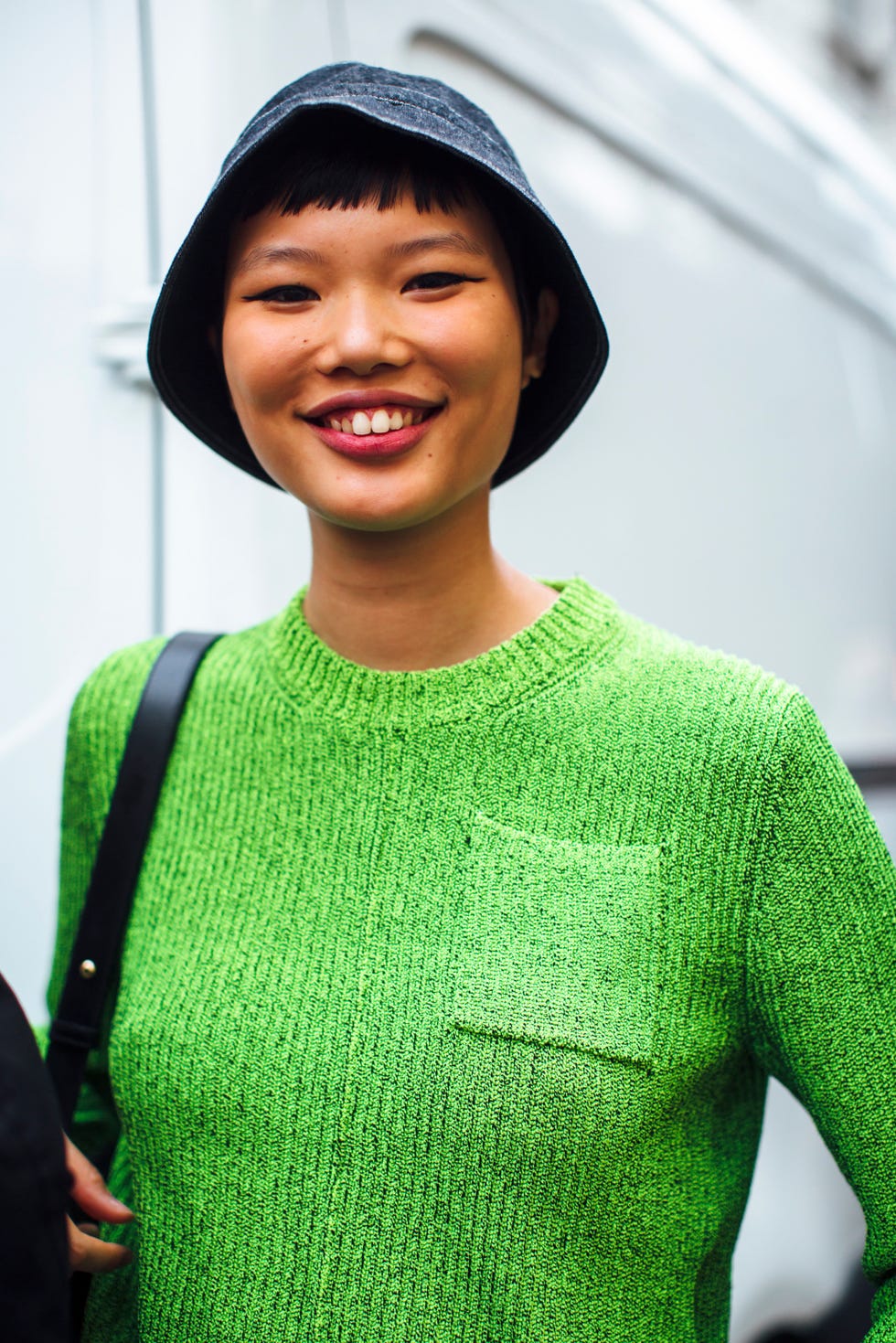 knitwear mfw streetstyle