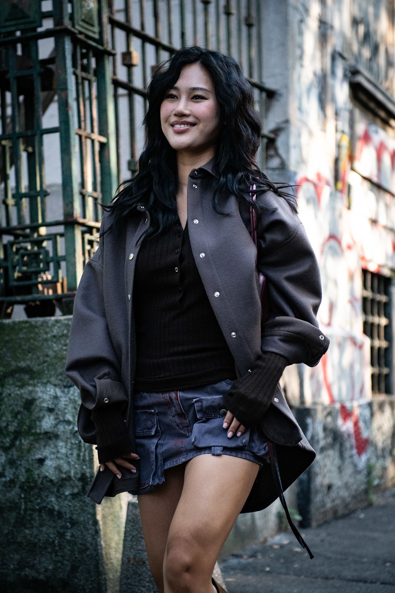 ALEXIA STAM（アリシアスタン）の「Oversized Denim Shirt