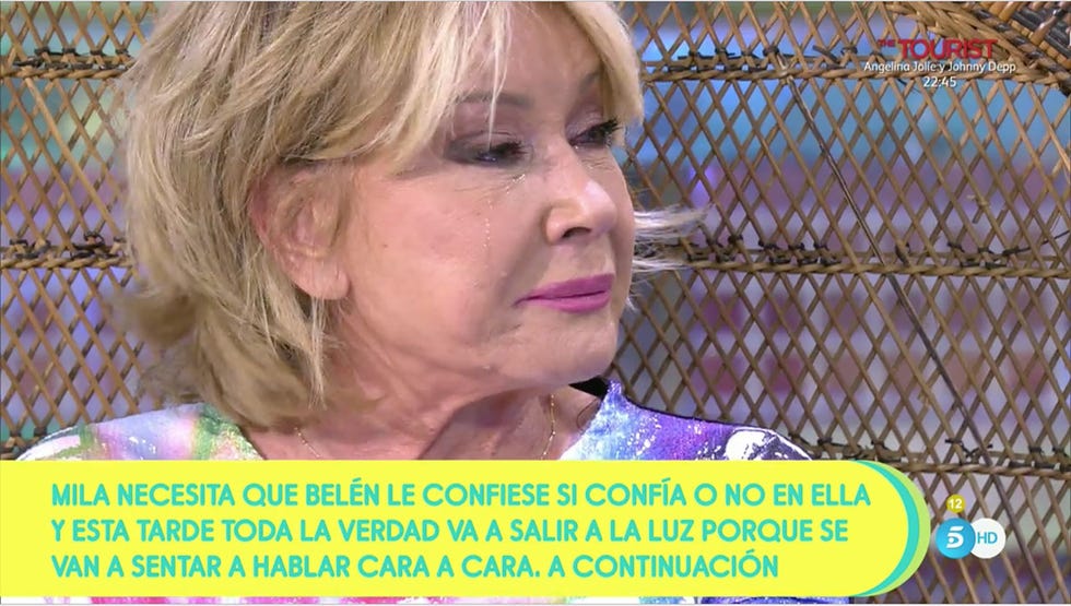Mila Ximénez se derrumba en 'Sálvame'