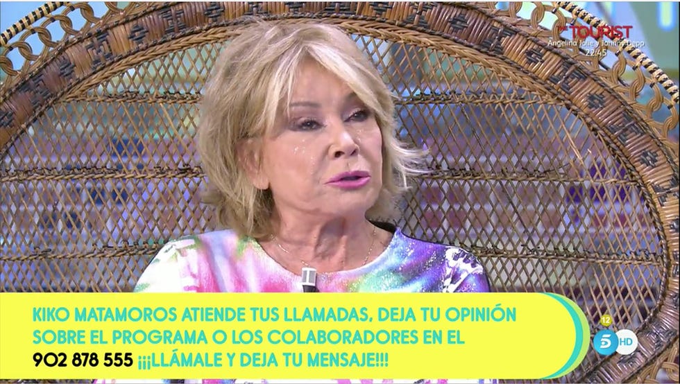 Mila Ximénez se derrumba en 'Sálvame'