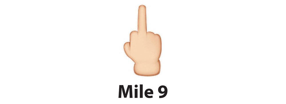 middle finger emoji