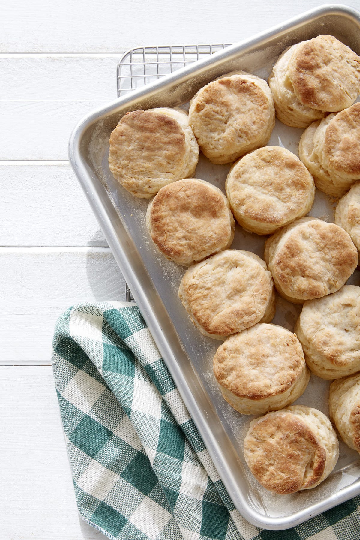 image of Mile-High Flaky Biscuits recipe by Country Living