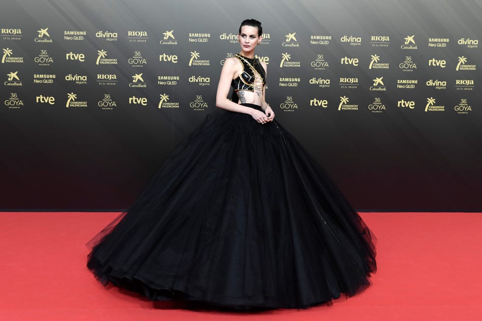 milena smit  goya cinema awards 2022   red carpet