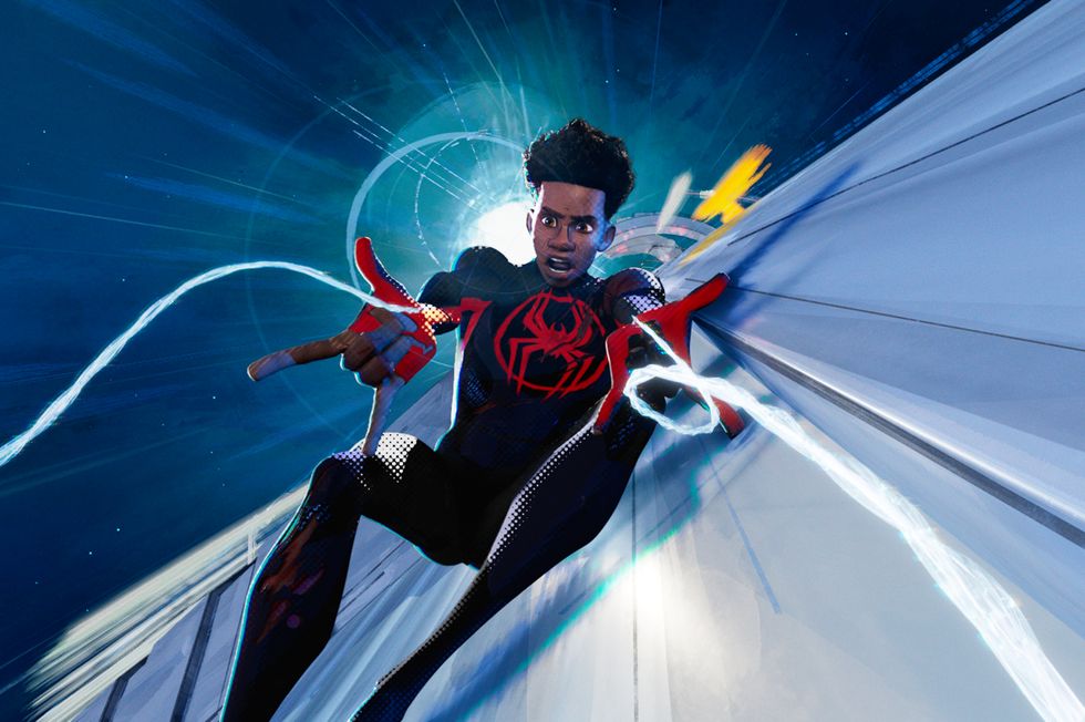 miles morales, spiderman across the spiderverse